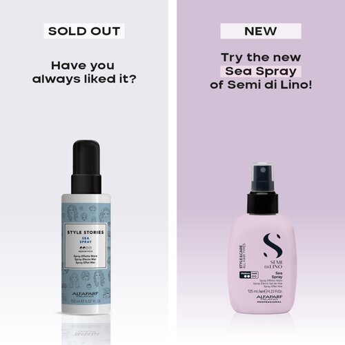 ALFAPARF MILANO Semi di Lino Style&amp;amp;Care Sea spray sprej za teksturu sa soli 125 ml Slike