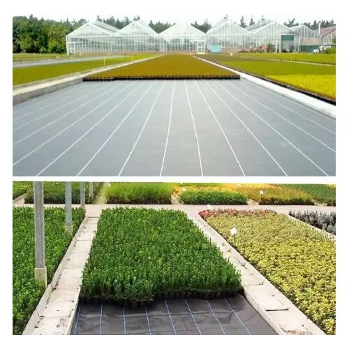  Crni agrotekstil 160 cm x 50 m UV 90 g Agrotekstil protiv korova + sidra Slike
