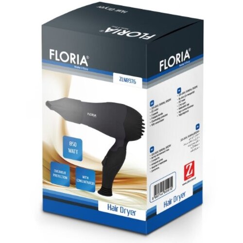 Floria Fen za kosu, 850 W, crni - ZLN8976 Cene