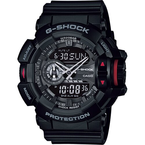 Casio Muški sat G-Shock GA-400-1B, Crni Cene