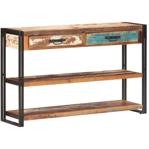 VidaXL Komoda 120x30x75 cm trden predelan les Slike