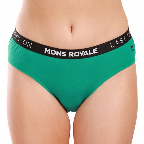 Mons Royale Women's panties merino green Slike