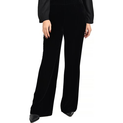 Maliparmi Lahkotne hlače &amp;amp; Harem hlače JH8035-61026 Črna Slike