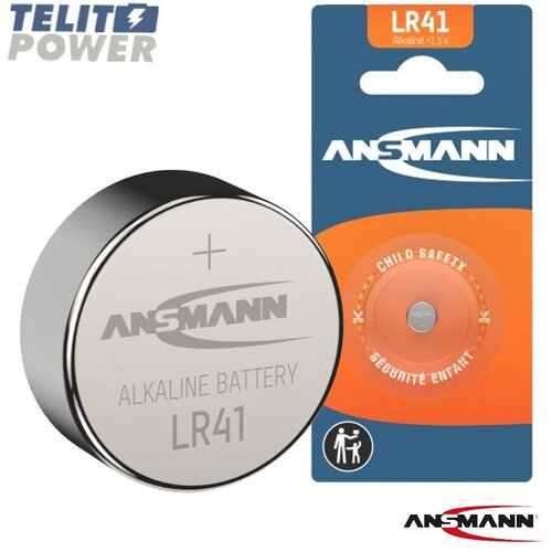 Ansmann LR41 alkalna dugmasta baterija 1.5V &ndash; pouzdana energija Cene