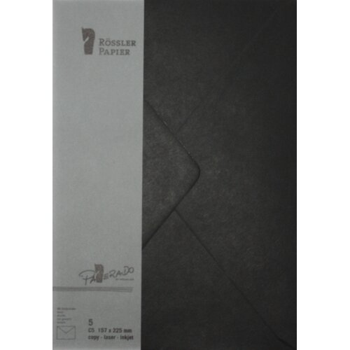 Grupo C5 PAPIRNATA KUVERTA 5 ENOT ČRNA, (20870633) Cene
