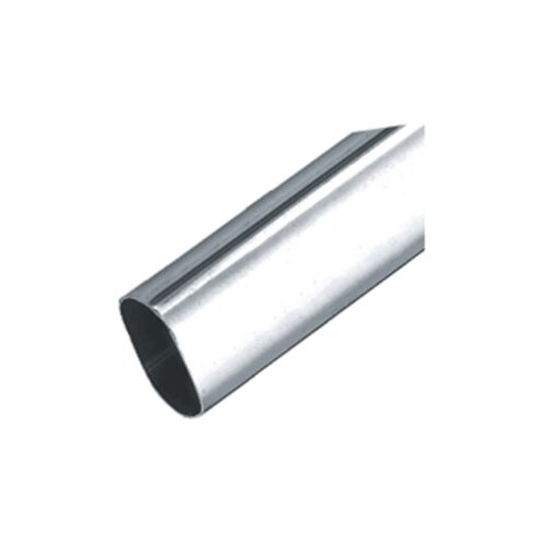 TOPCENT Šipka za ormar ovalna 30x15x0,7x3000mm krom BA.2735 Cijene