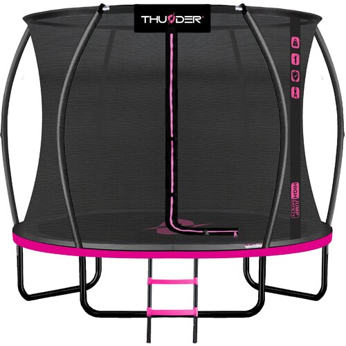 THUNDER Trampolin vrtni &ndash; 305 cm, z notranjo varnostno mrežo, lestev, komplet &reg; ULTRA 10FT PINK, (5000115948) Cene