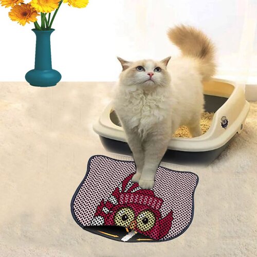 WALLXPERT Kdkafa0082 multicolor cat litter mat Cene