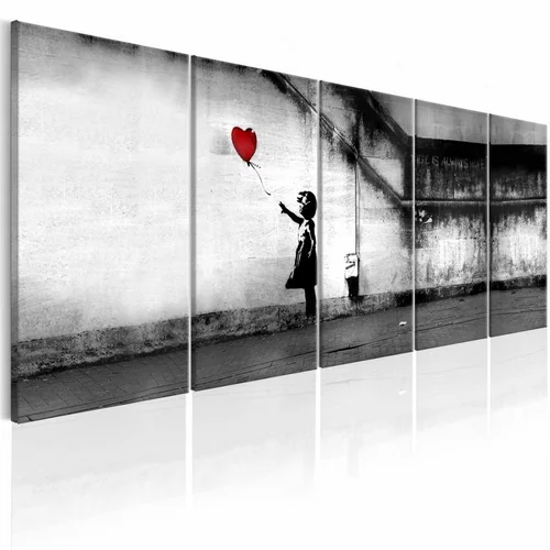 Slika - Banksy: Runaway Balloon 200x80