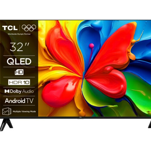 Tcl 32"S4K HD QLED TV60Hz HDR 10 Android TV;Dolby Digital Plus Cijene