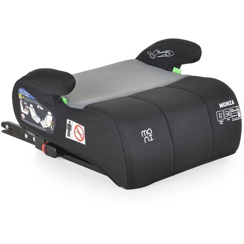 Moni Auto sedi&scaron;te Monza 125-150cm, Isofix, Sivo Cene