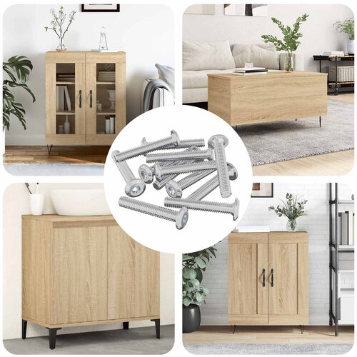  Vijak s plastičnom glavom 2514 pcs Srebrno Čelik Slike