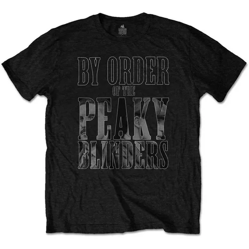 Peaky Blinders Majica By Order Infill Unisex Black XL