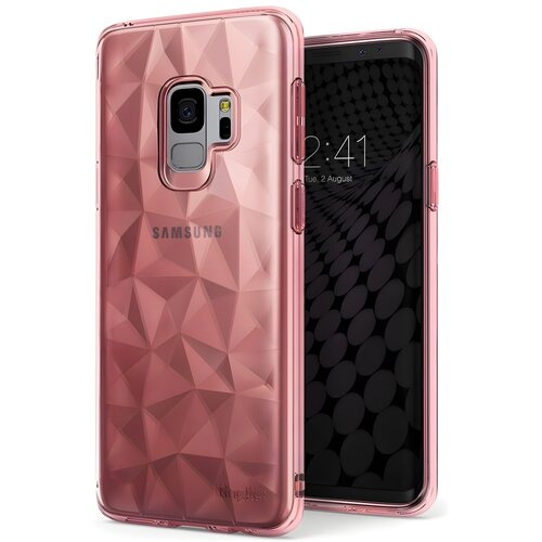 Ringke Air Prism Ultra - Tanka 3D Gel TPU futrola za Samsung Galaxy S9 - Ružičasta Slike