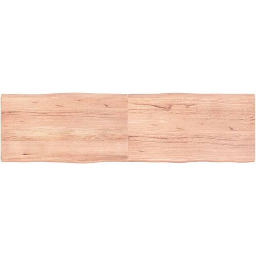 Stolna ploča svjetlosmeđa 180x50x(2-4) cm obrađena hrastovina Cene