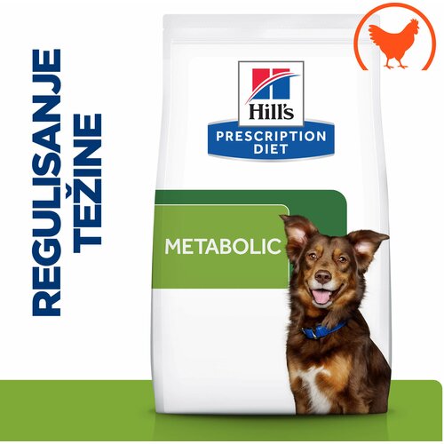 Hill’s Prescription Diet dog veterinarska dijeta Metabolic - jagnjetina 12kg Cene