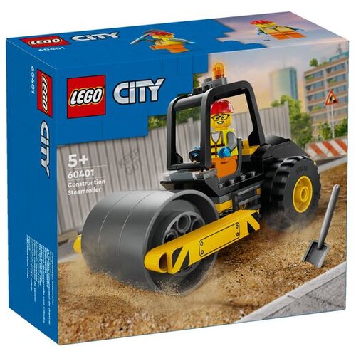 Lego CITY gradbeni cestni valjar 60401 Slike