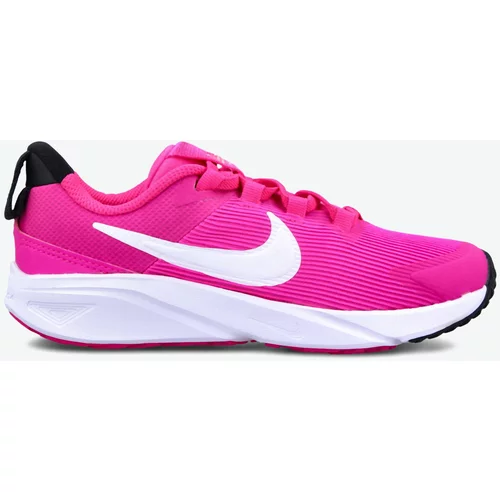 Nike Športni čevelj 'Star Runner 4' roza / črna / bela