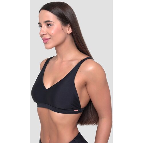 GymBeam Gornji dio kupaćeg kostima Sports Black Slike
