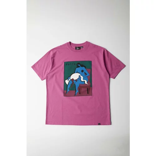 by Parra Pamučna majica My Dear Swan boja: ružičasta, s tiskom, 51200