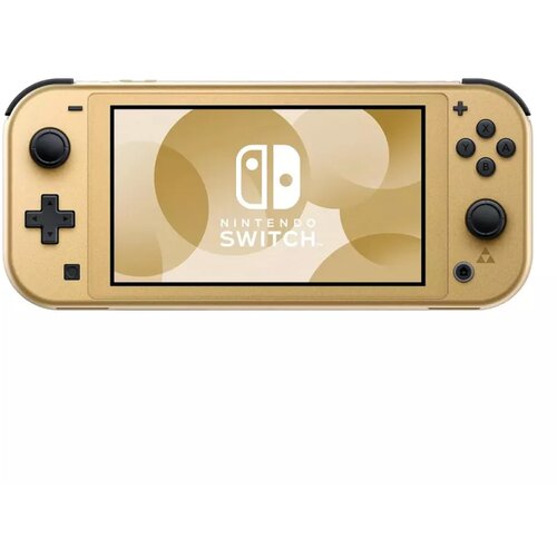 Nintendo Switch Lite Console Gold - The Legend of Zelda Hyrule Edition Slike