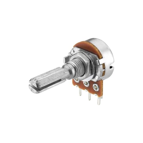 Monacor 0012640 VRB-141M100 vrtljivi potenciometar 0.2 W 100 kΩ 1 St. Slike