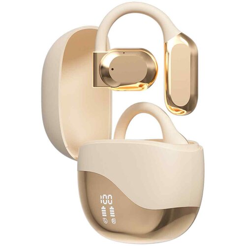 Venisymlis Slu&amp;scaron;alke Open Ear Bluetooth 5.3, LED, IPX5, &amp;scaron;port, vožnja, pisarna, (22102051) Slike