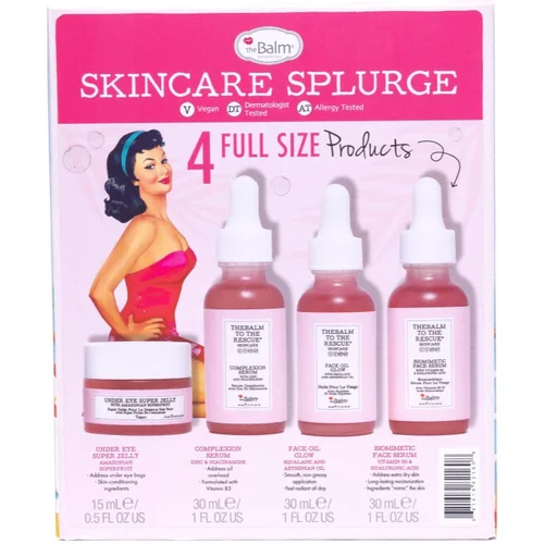 TheBalm To The Rescue® Skincare Collection darilni set za popolno polt