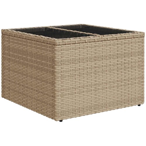  Set sofe 6 kom. Bež i krem bijela Poli Rattan i čelik Slike