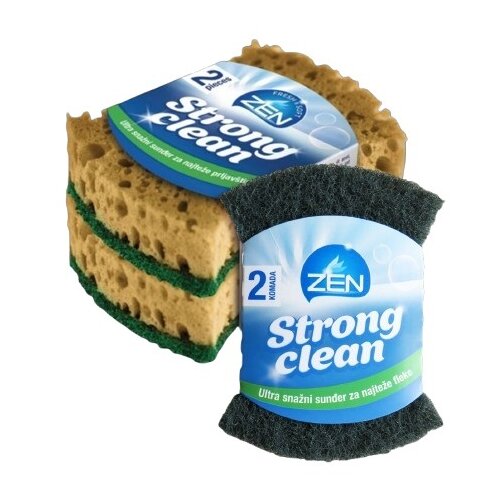 Zen Sunđer Strong clean, 2 komada Cene