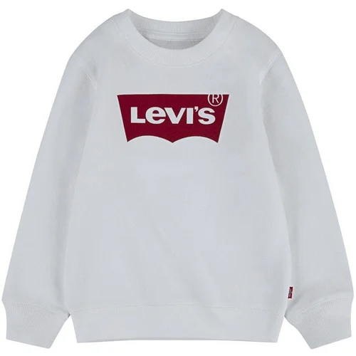 Levi's Otroška mikica bela barva,