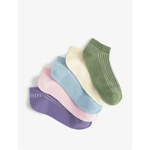 Koton 5-Piece Booties Socks Set Multi Color