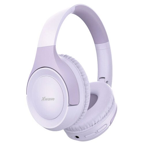 X Wave MX100 purple Bluetooth slušalice stereo sa mikrofonom/v5.3/FM/Aux/microSD Cene