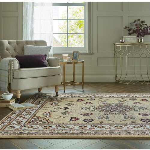 Flair Rugs Bež preproga 160x230 cm Sherborne &amp;ndash; Slike