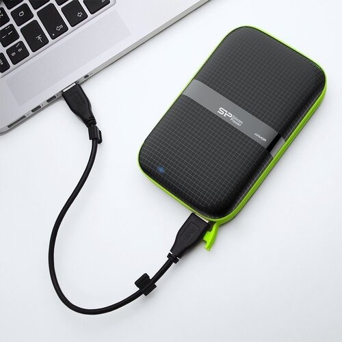 SiliconPower Armor A60 external hard drive 2000 GB Black Slike