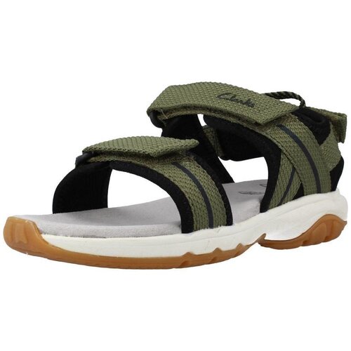 Clarks &amp;Scaron;portni sandali EXPO SEA K Zelena Slike