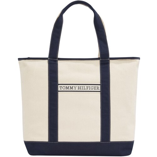 Tommy Hilfiger Torba za na plažo bež / mornarska Slike