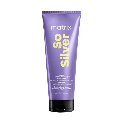 Matrix maska za kosu Total Results So Silver Triple Power Toning Hair Mask for Blonde And Silver Hair Slike