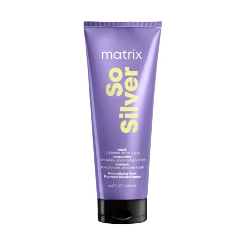 Matrix maska za kosu Total Results So Silver Triple Power Toning Hair Mask for Blonde And Silver Hair