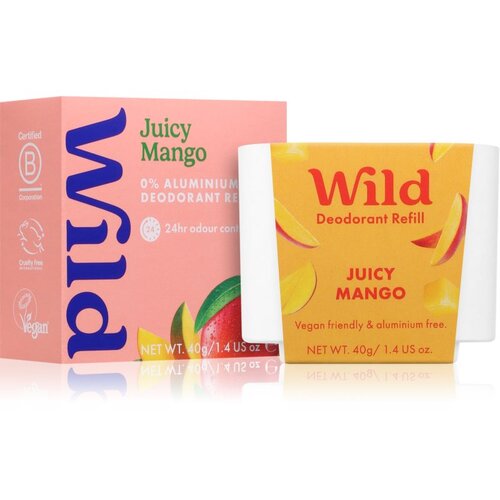 WILD Juicy Mango Refill trdi deodorant nadomestno polnilo 40 g Slike