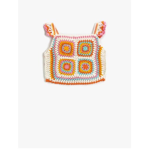 Koton Crop Crochet Top Slike