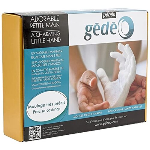  Set za vlivanje odtisov rok in stopal Gédéo Charming little hand Pébéo Cene