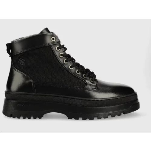 Gant Čizme St Grip za muškarce, boja: crna