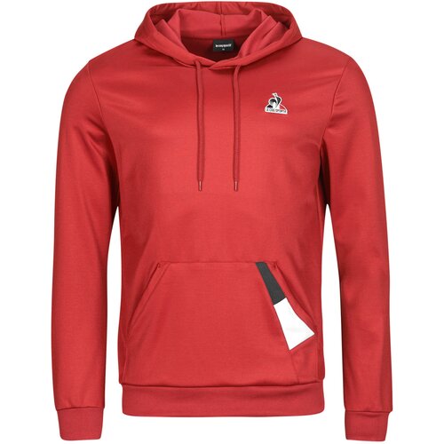 Le Coq Sportif TRI SP HOODY N°1 M Crvena Cijene
