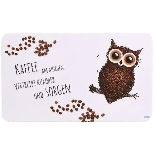  KSP32369 DEKORATIVNI PODMETAČ ZA DORUČAK MELAMIN 23,5X14CM COFFEE OWL Cene