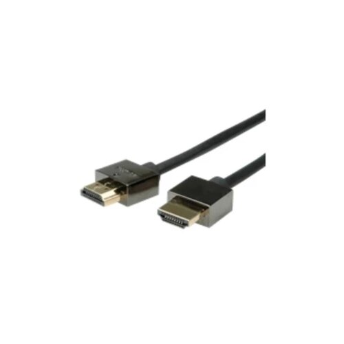Roline HDMI priključni kabel HDMI A utikač 1.50 m crna 11.04.5596 sa za&amp;scaron;titom HDMI kabel Slike