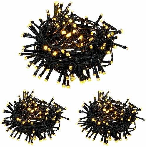  Set mini božićnih drvaca 45 cm 125 LED lampica Topla bijela PVC - Bijela 45 cm s LED svjetlima Slike