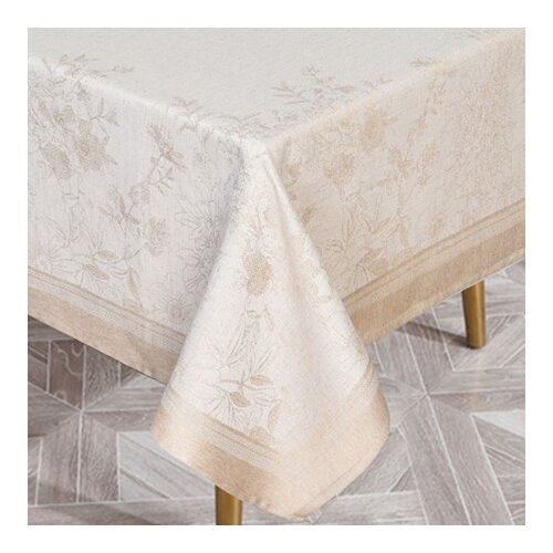 Dekordom t7922-201 Stolnjak linen lux 150x220 natur ( 025288 ) Slike