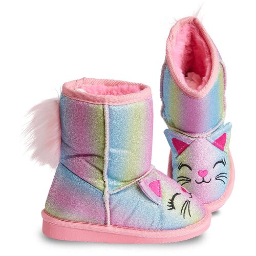 Denokids Cat-Colored Glittery Girls&amp;#039; Boots Slike