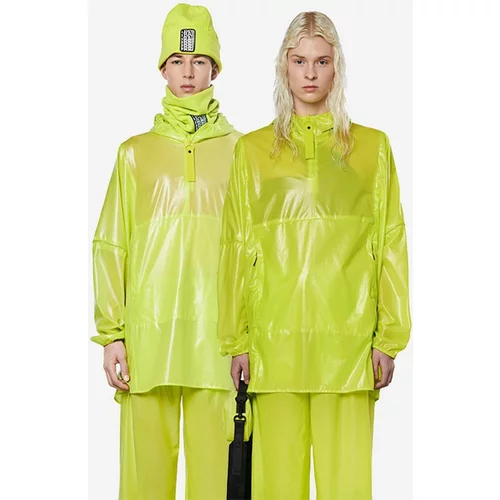 Rains Kišna jakna Ultralight Anorak boja: zelena, za prijelazno razdoblje, oversize, 18880.REFLELIME-REFLECTIVE
